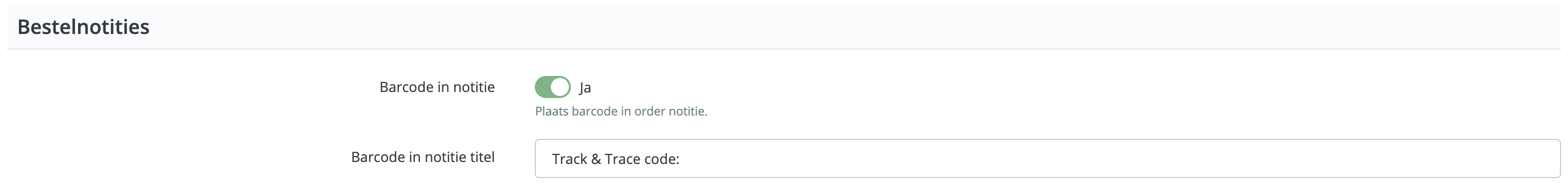 MyParcel PrestaShop bestelnotities